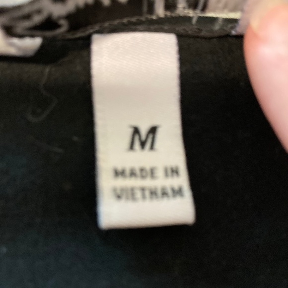 Speechless red black apple design 2 layer casual shirt - Picture 3 of 8